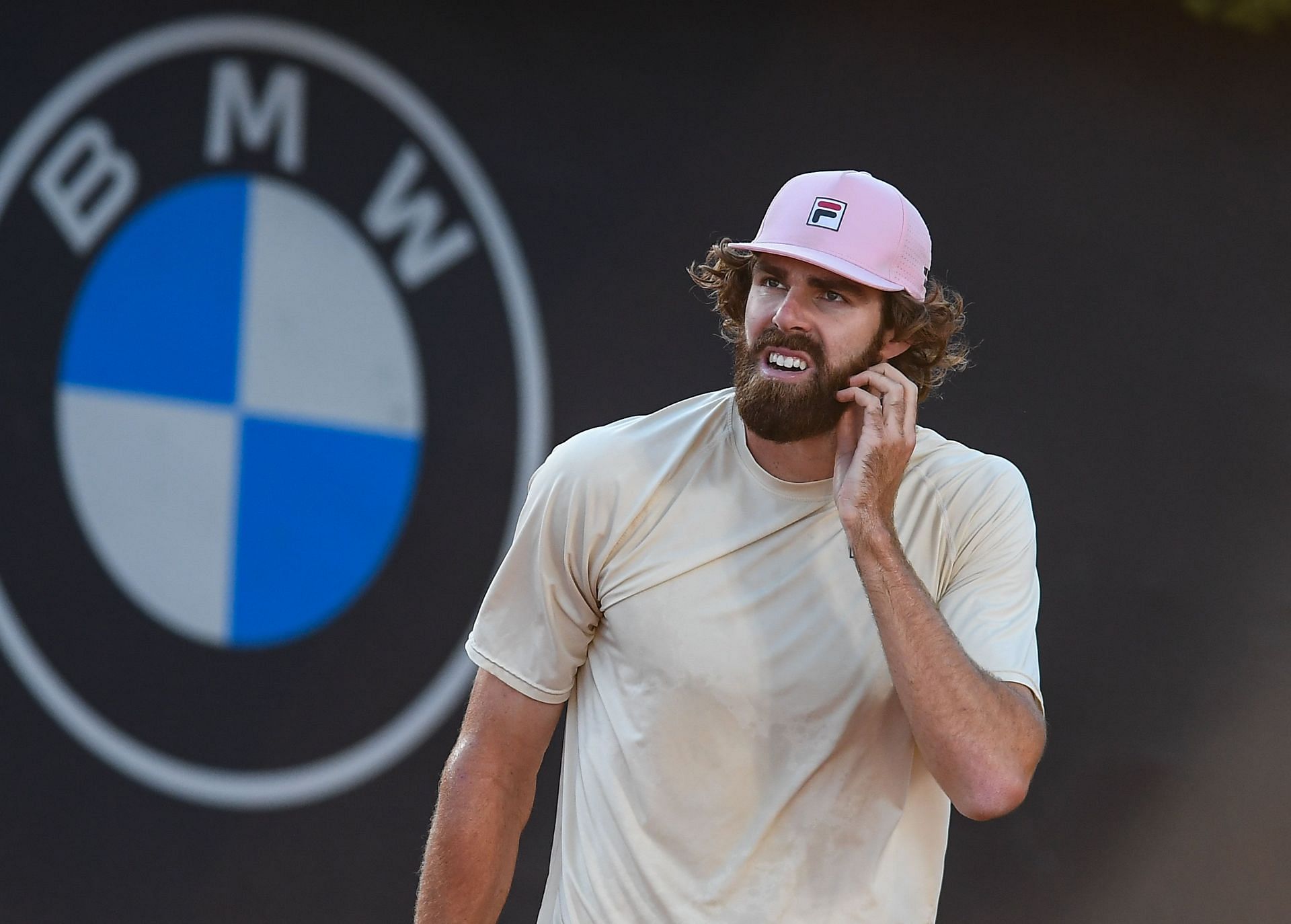 Opelka in action at the Italian Open 2025 - Day Two - Source: Getty